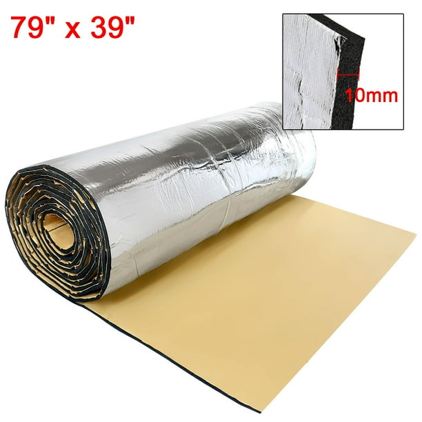 Sound Deadening Noise-damping-material-install heat proof Adhesive Mat 79/"x39/"